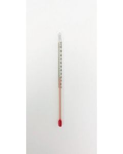 United Scientific Supply Thermometer, Red Liquid, 6, Total Immersion, -20 To 110 C; USS-THPC06